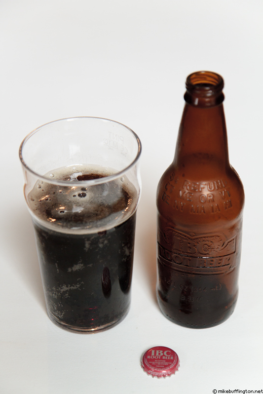 IBC Root Beer Poured