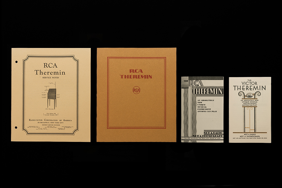 Reproduction RCA Theremin documents