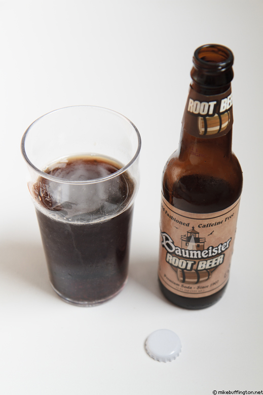 Baumeister Root Beer Poured