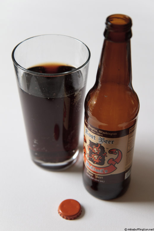 Bedford's Root Beer Poured