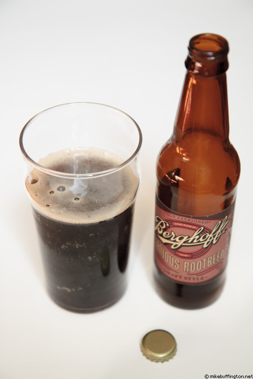 Berghoff Famous Rootbeer Poured