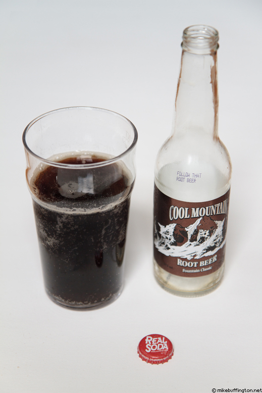 Cool Mountain Root Beer Poured