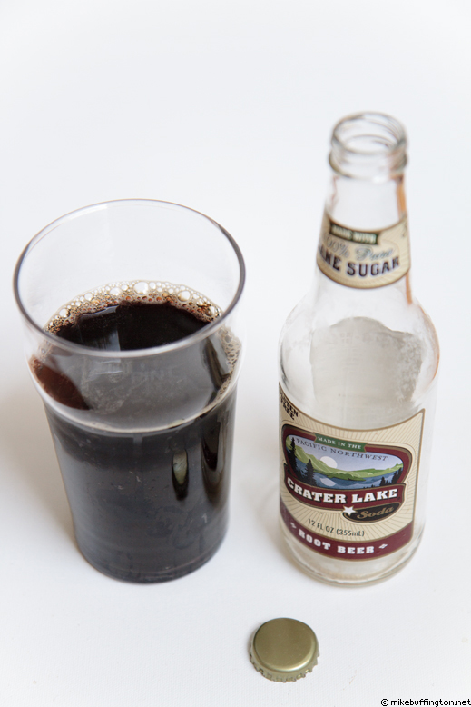 Crater Lake Root Beer Poured