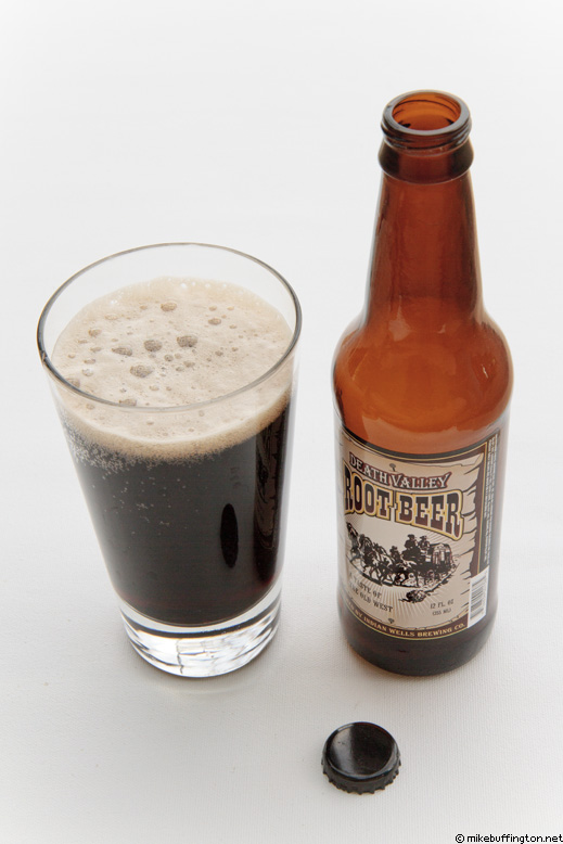 Death Valley Root Beer Poured