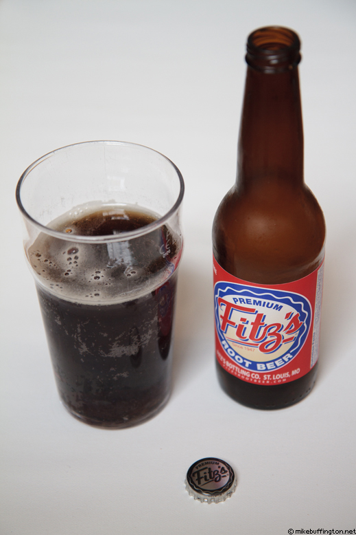 Fitz’s Premium Root Beer Poured