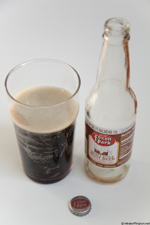 Foxon Park Root Beer Poured