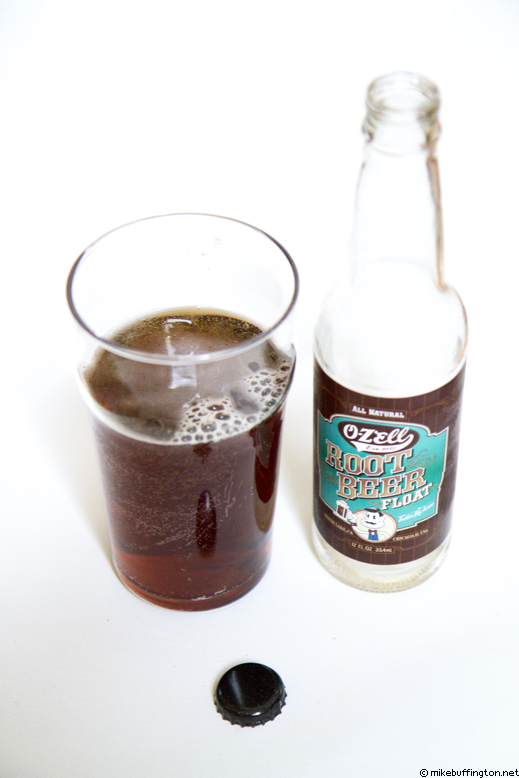 O-Zell Root Beer Float Poured