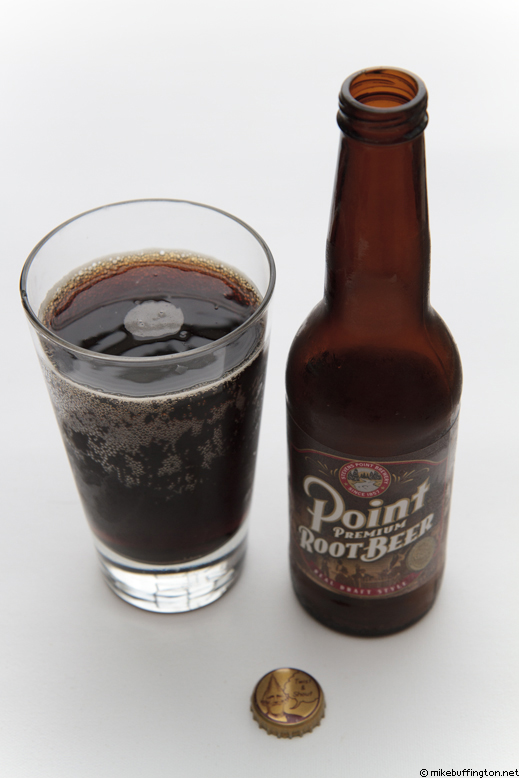 Point Premium Root Beer Poured
