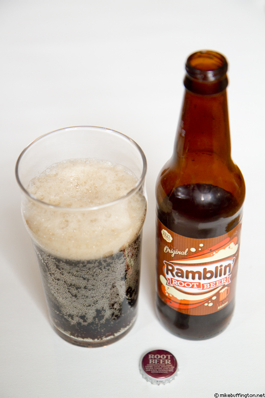 Ramblin’ Root Beer Poured
