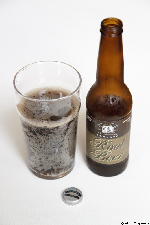 Caruso’s Legacy Robusto Root Beer Poured