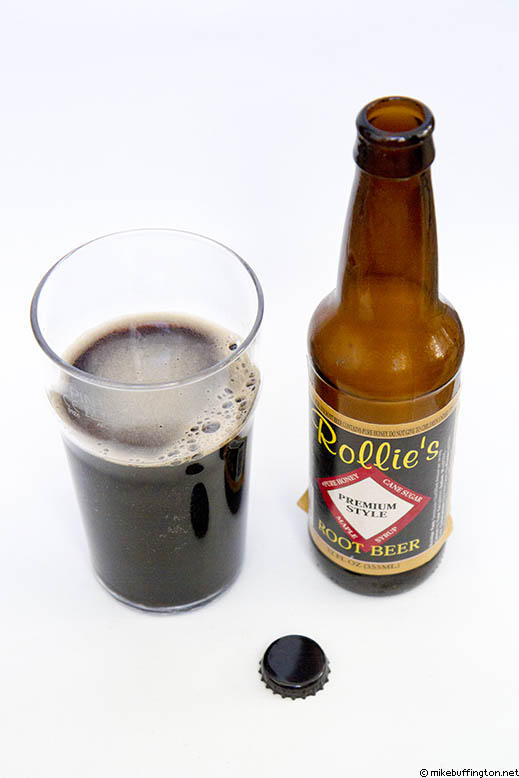 Rollie’s Premium Style Root Beer Poured