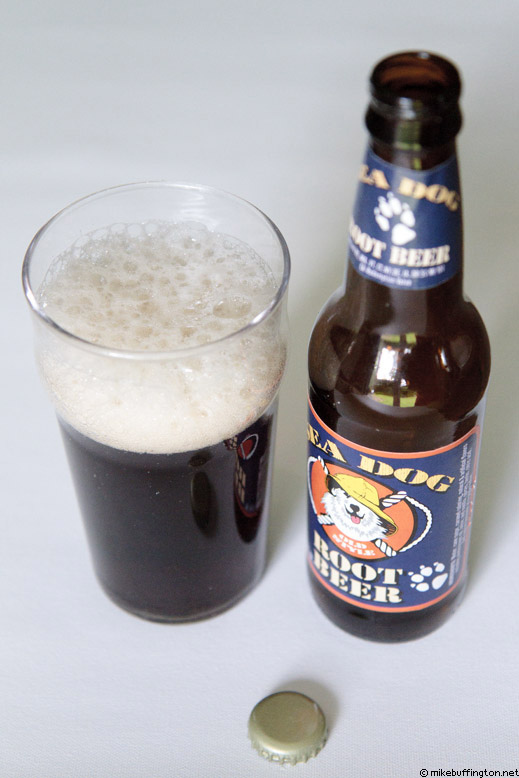 Sea Dog Root Beer Poured