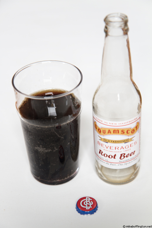Squamscot Old Fashioned Root Beer Poured